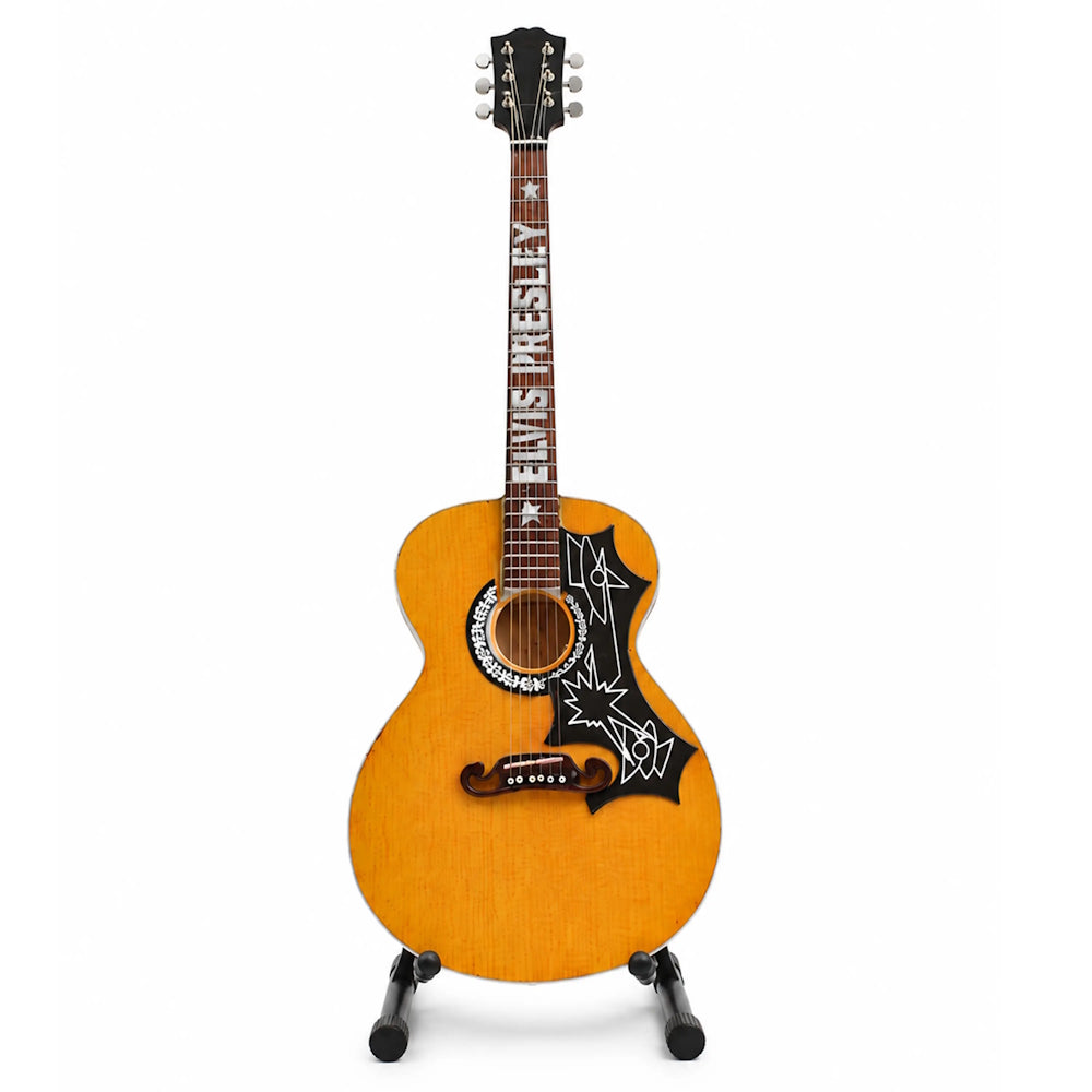 ELVIS PRESLEY - Acoustic 10inch Tall with Stand